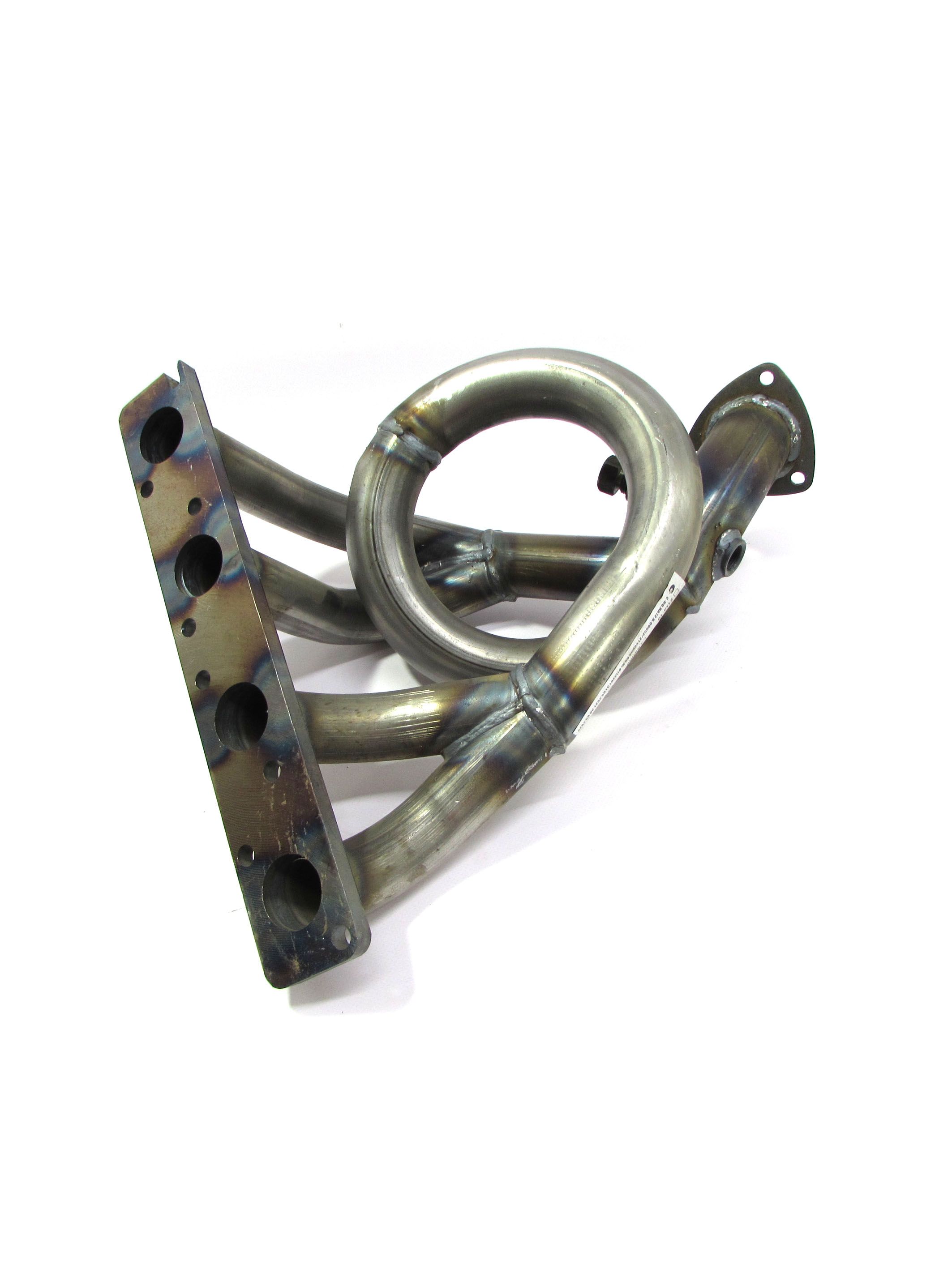 Выпускной коллектор паук со звуком Subaru Лада Веста V16 (вставка замены катализатора) для автомобилей Lada Vesta (комплект с прокладками, гайками, болтами)