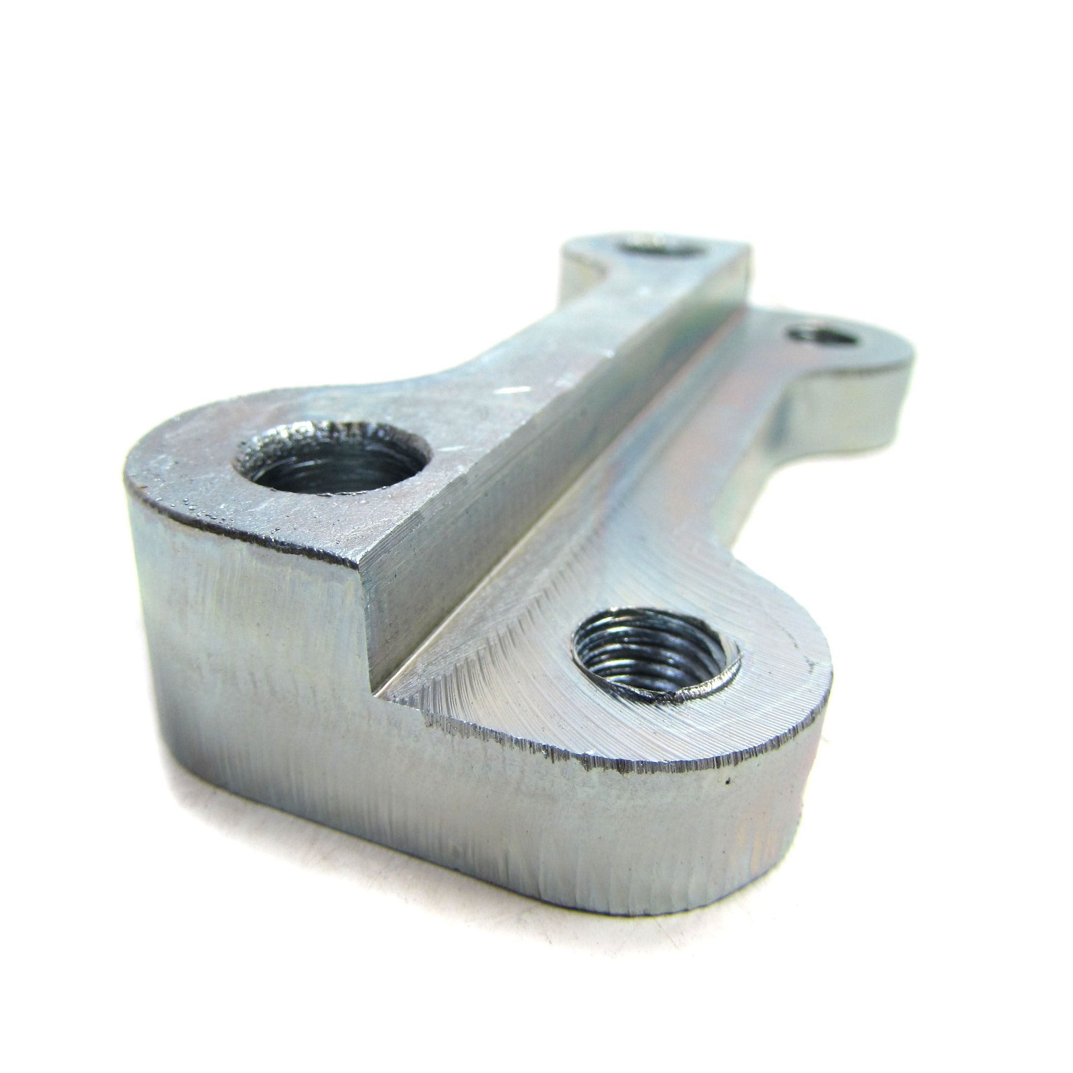 Переходные пластины / скобы / косточки на ВАЗ (передний привод) для установки тормозных дисков R15 (цельные)