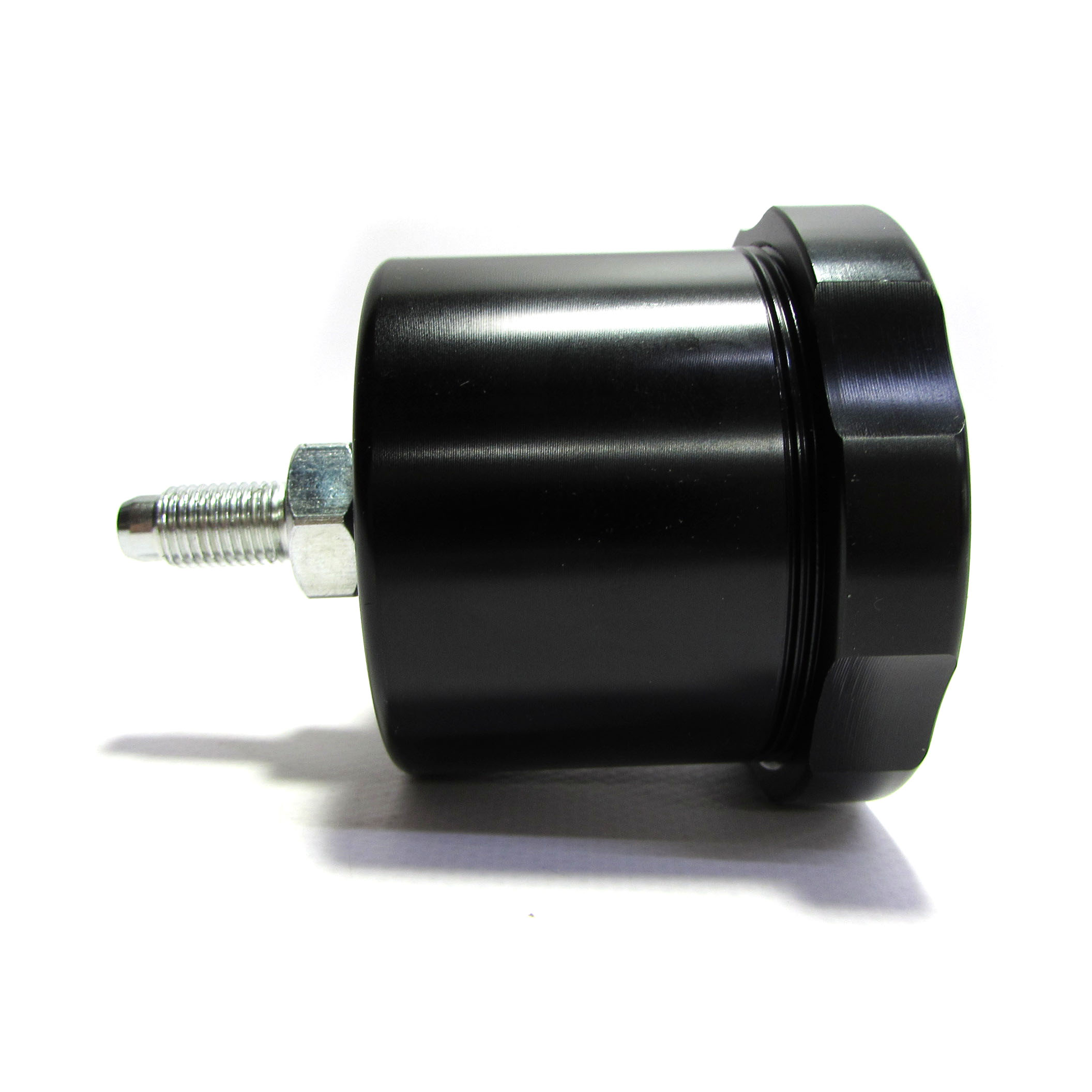 Бачок для тормозной жидкости алюминиевый, черный