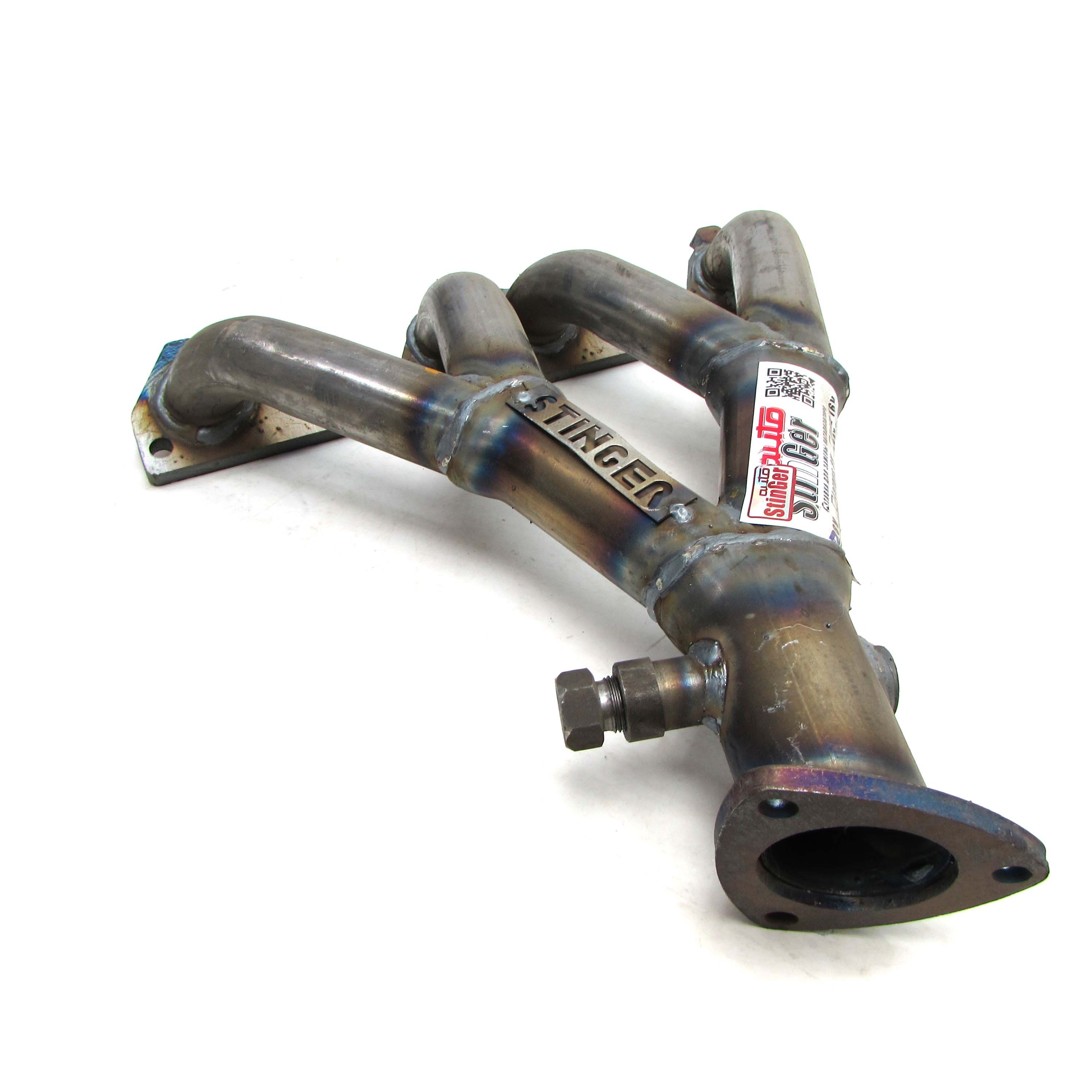 Выпускной коллектор паук 4-2-1 V8 (вставка замены катализатора) для автомобилей ВАЗ, Лада Приора, Гранта, Калина, 2110, 2111, 2112, 2114 (комплект с прокладками, гайками, болтами)