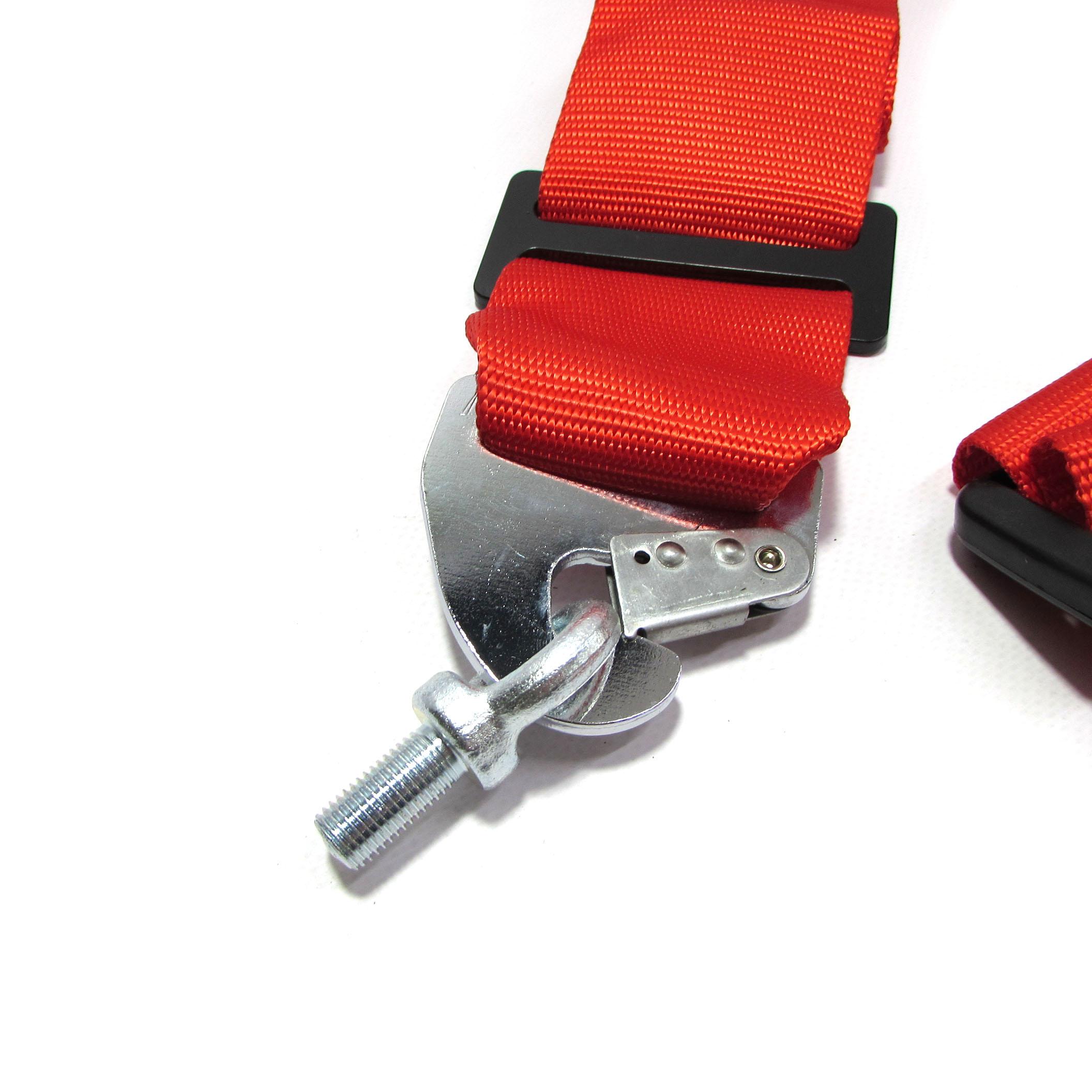 Ремни безопасности 4-х точечные OMP красные