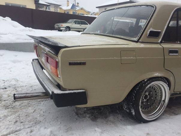 Лип спойлер ВАЗ 2105, 2107 Liberty