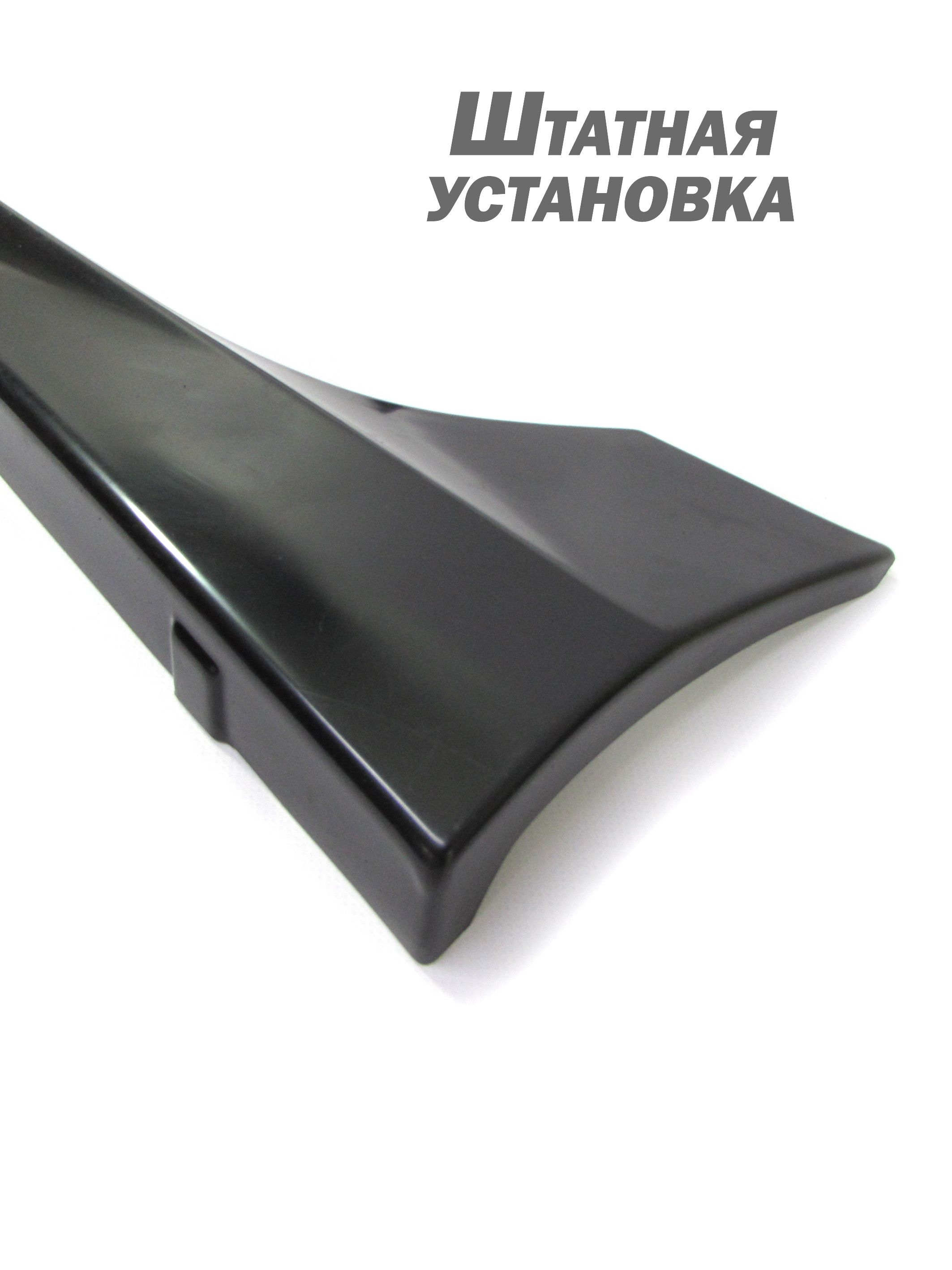Накладки на пороги Hyundai Solaris c 2010 по 2017