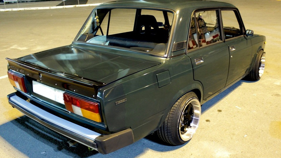 Лип спойлер ВАЗ 2105, 2107 Sport