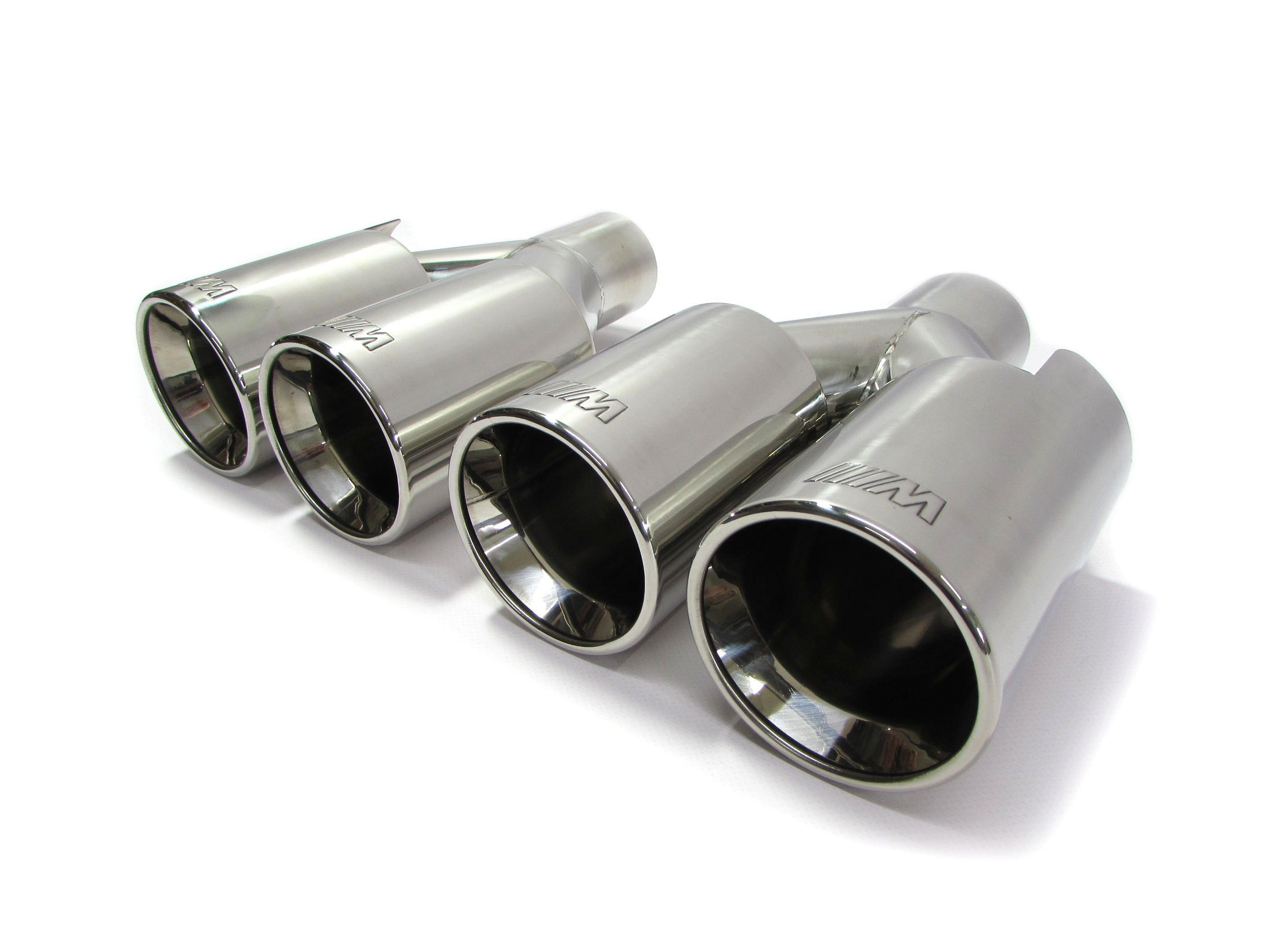 Насадки двойные для глушителя вход 63, выходы 89мм