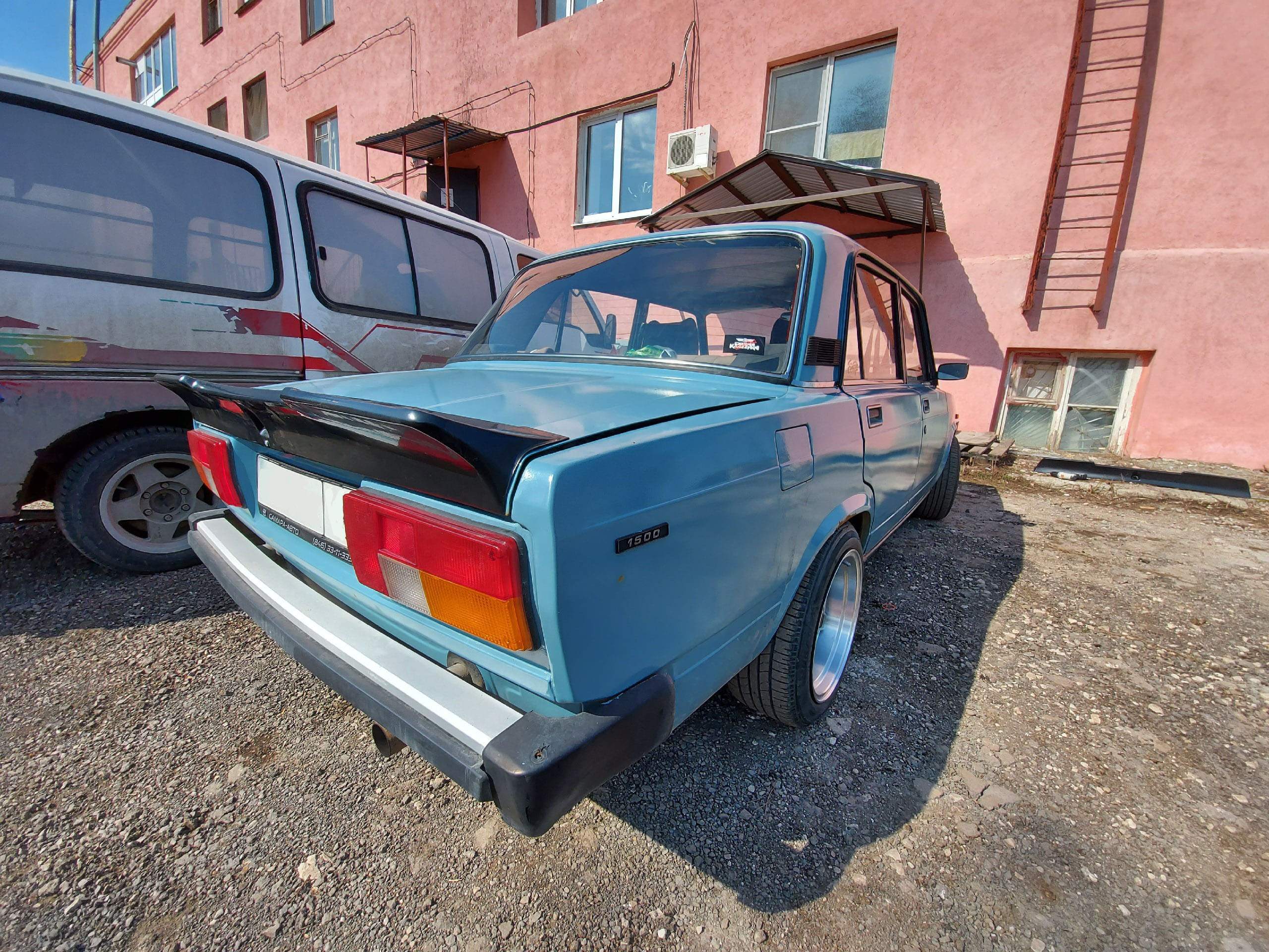 Лип спойлер ВАЗ 2105, 2107 Camel