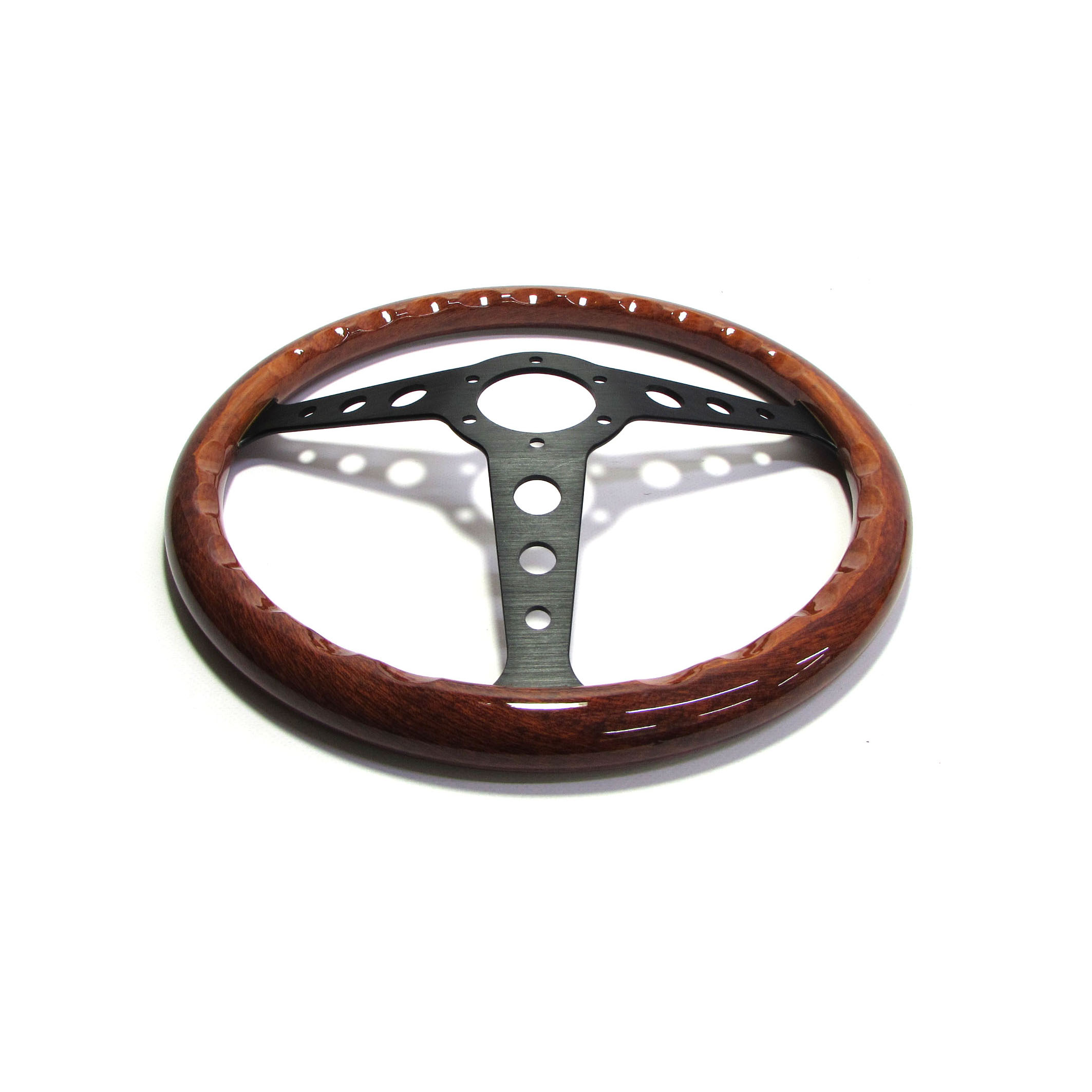 Руль MOMO Heritage Indy Black Wood без вылета