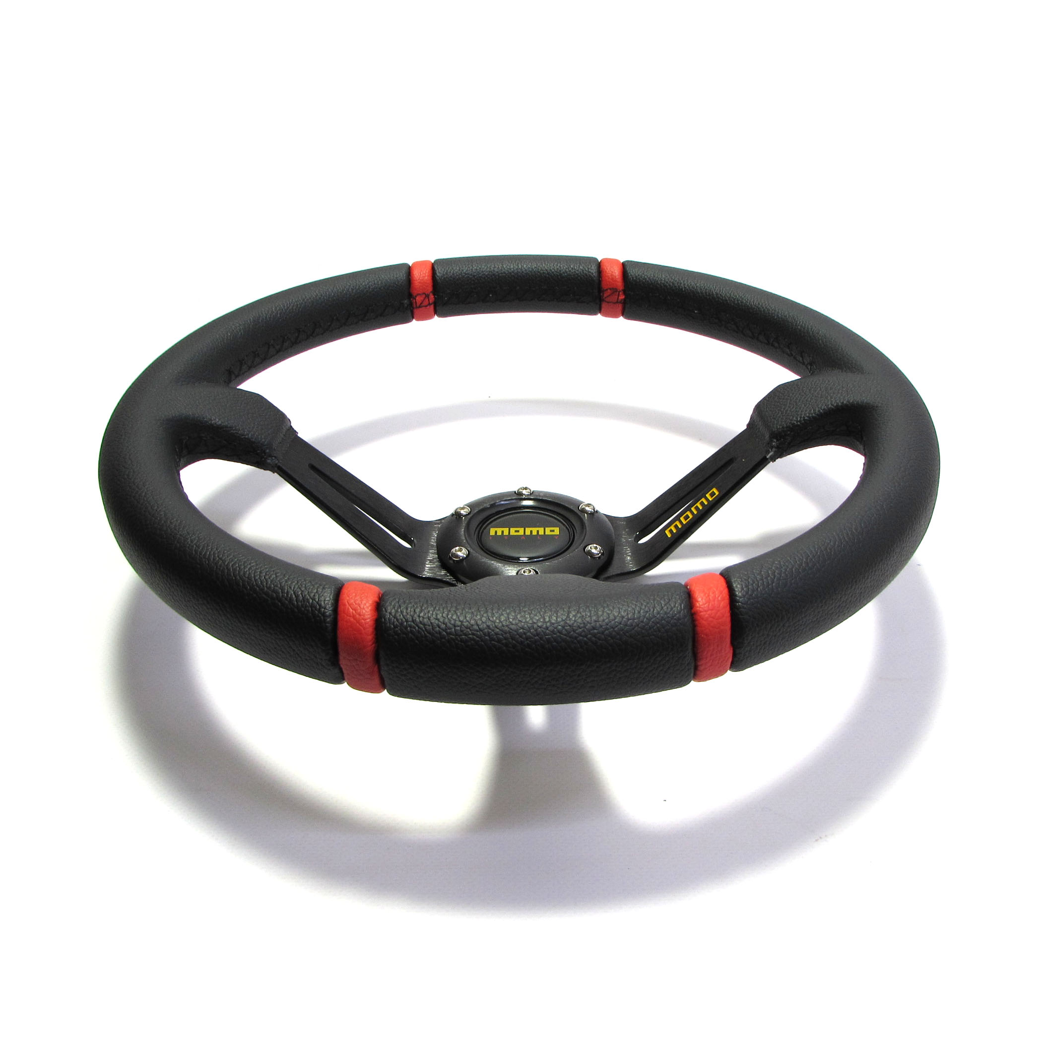 Руль MOMO Drift экокожа, вылет 90 мм