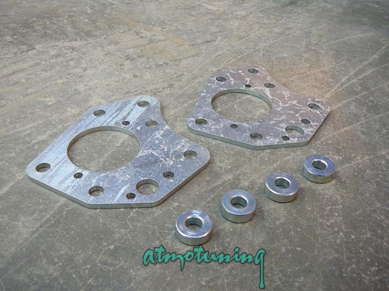 Пластины для установки ЗДТ с шайбами 2108-2110, 1118 Калина, 2170 Приора, 2190 Гранта