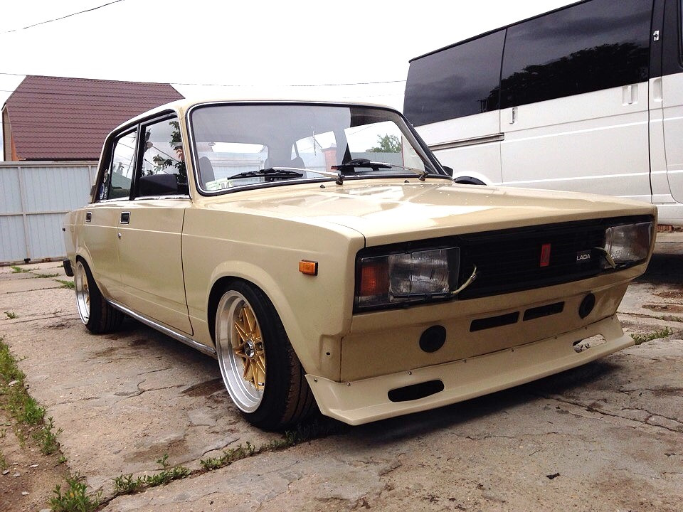 Юбка переднего бампера Вихур ВАЗ 2101 - 2107