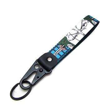 Брелоки ремувки на ключи с карабином Ророноа Зоро