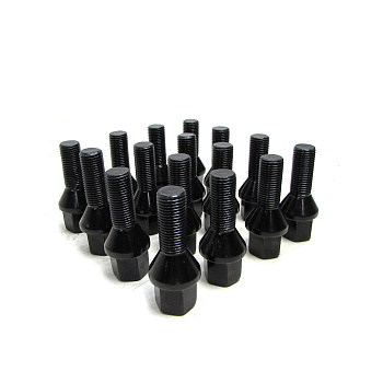 Колесные болты м12х1,25мм черные