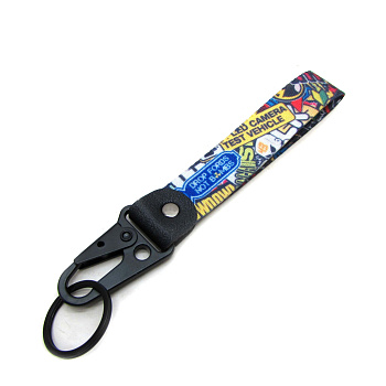 Брелоки ремувки на ключи с карабином Стикерпак